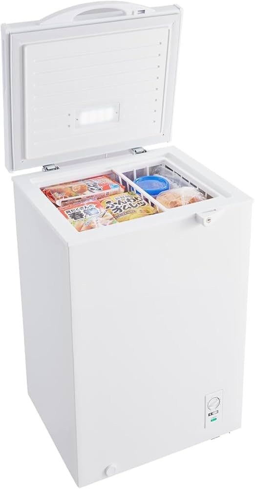 Amazon.co.jp: 冷凍庫 100L 上開き 庫内灯付き バスケット付き 鍵付き Amazon.co.jp: 冷凍庫 100L 上開き 庫内灯付き バスケット付き 鍵付き